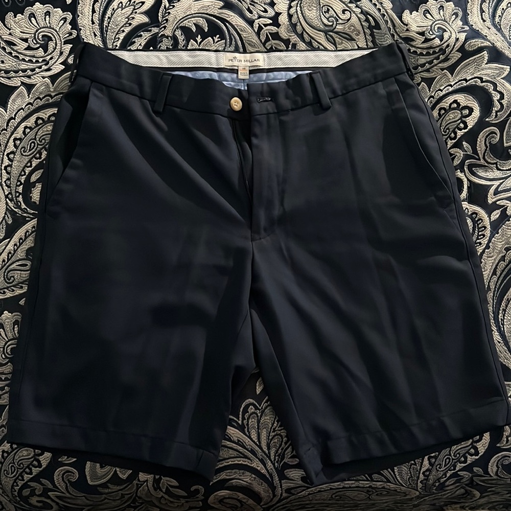 Peter Millar Black Men's Shorts
